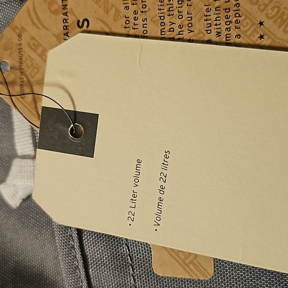 Gray Levi's L Pack Slim Backpack - Picture 3 of 5